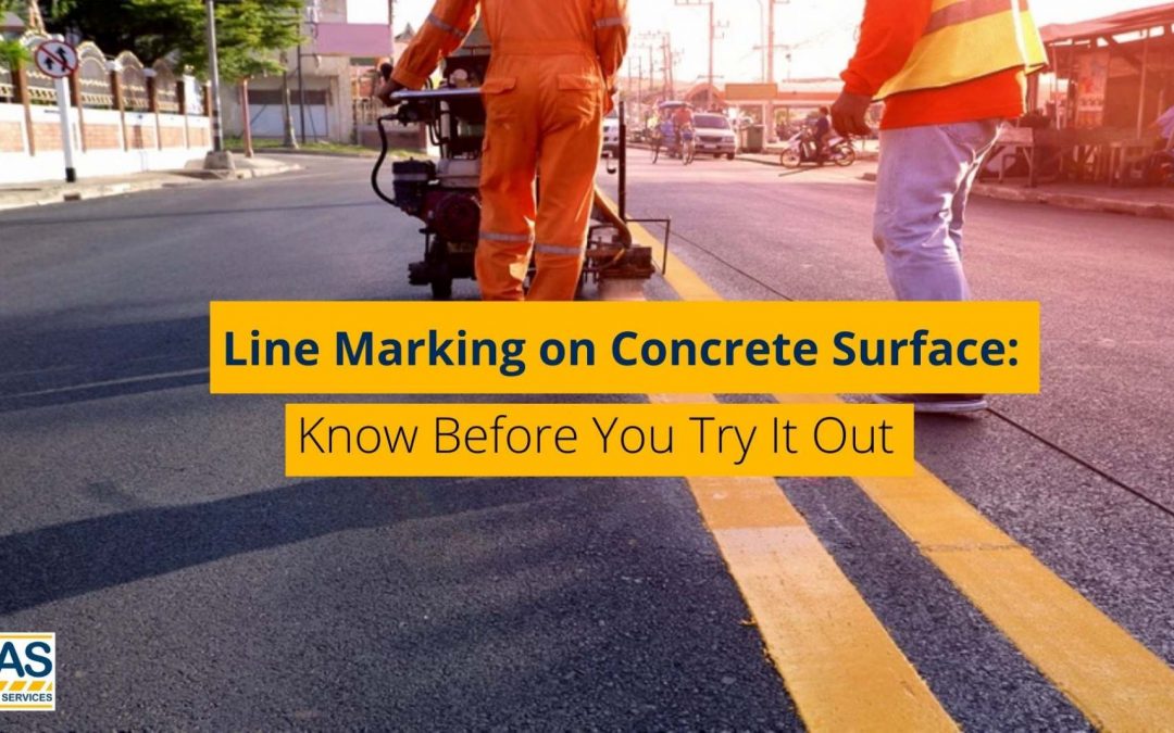 Line Marking on Concrete Surface: Know Before You Try It Out