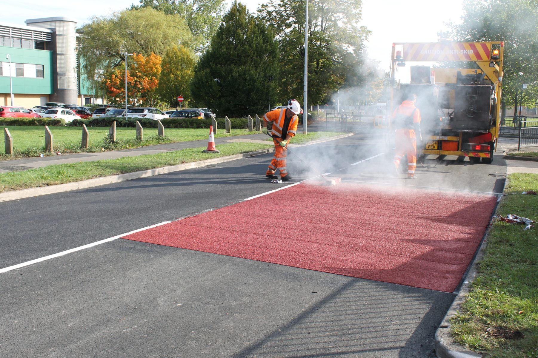 Anti Skid Road Surface Yorkshire